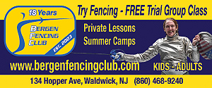 Bergen Fencing Club - New Jersey Premier Competitive Fencing Club - Fencing NJ