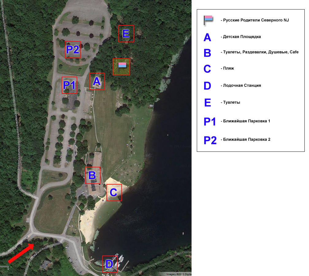 Summer Picnic Map