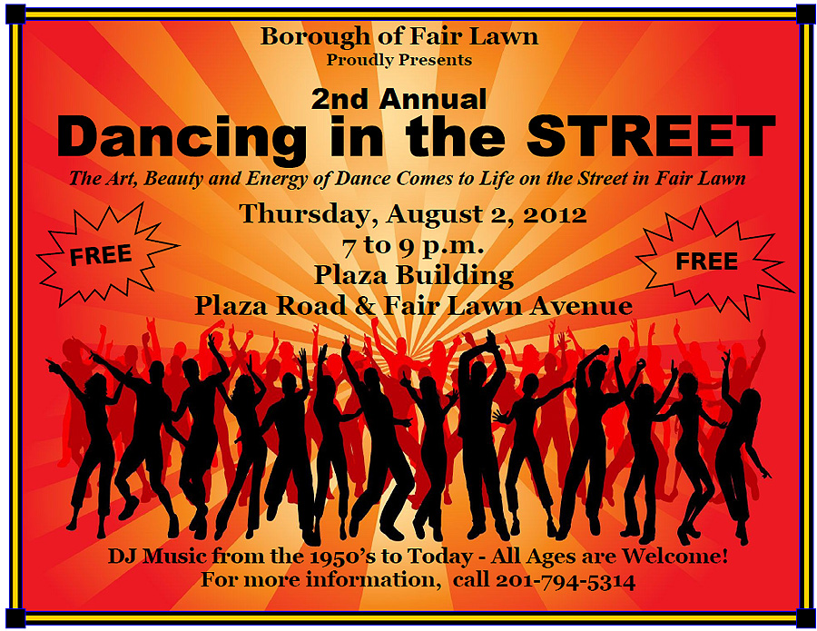 Fair Lawn Dancing in the Street 2012